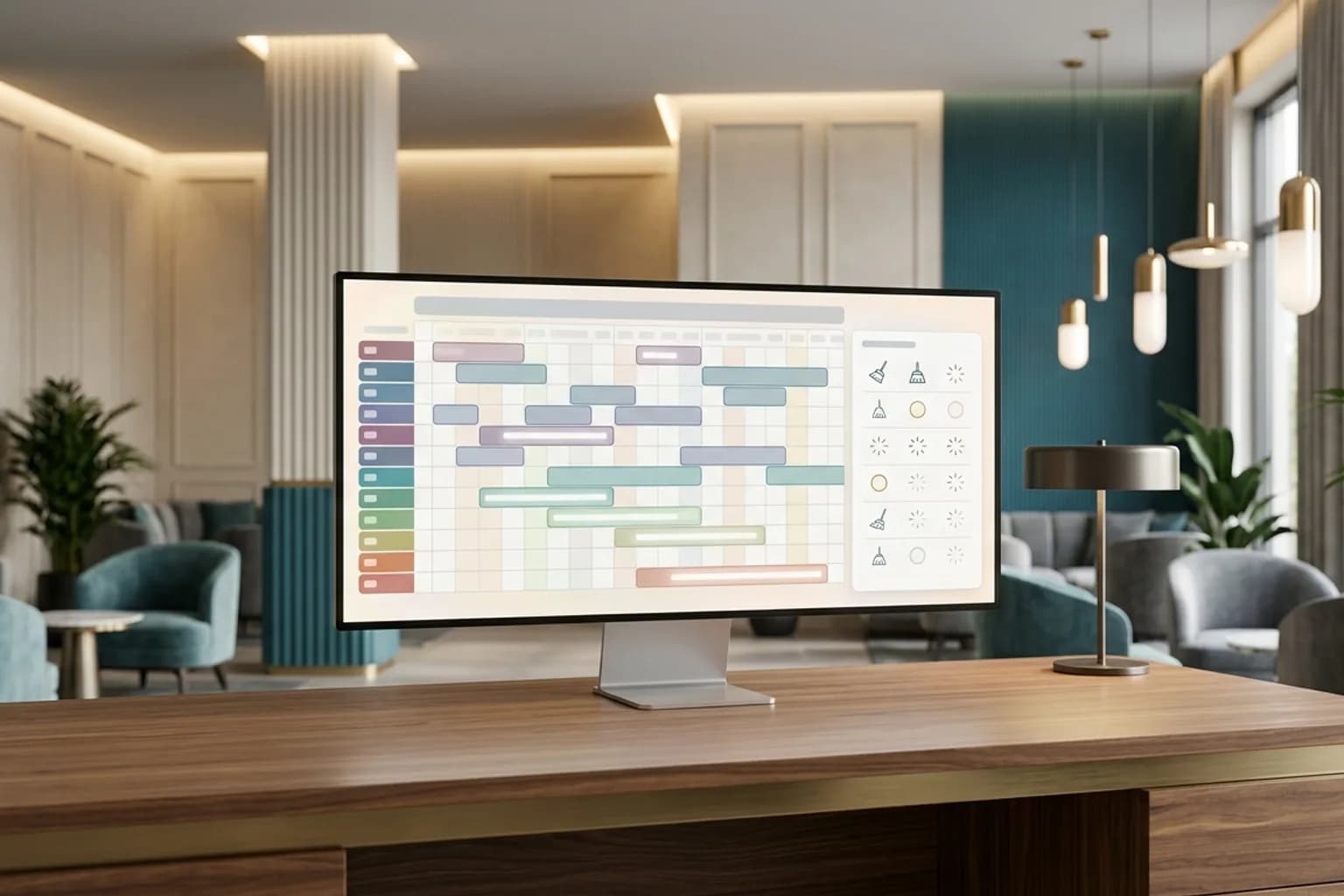 Hotel PMS Guide: Front Office, Tape Chart, Housekeeping and AI Reception