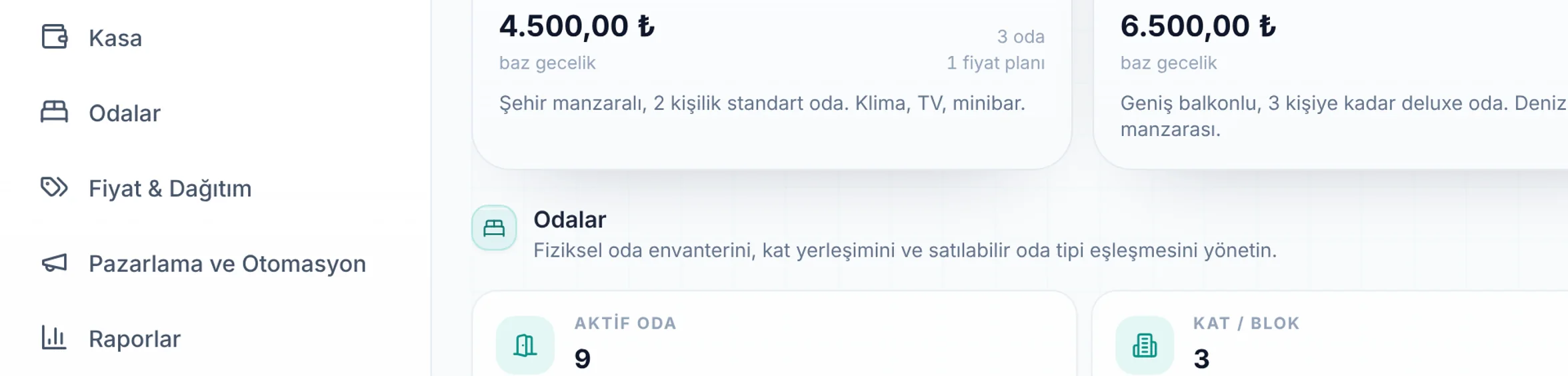 Fiyat & Dağıtım için yakın görünüm