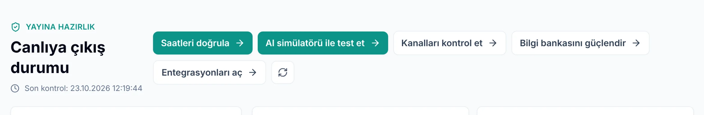 Yenile için yakın görünüm