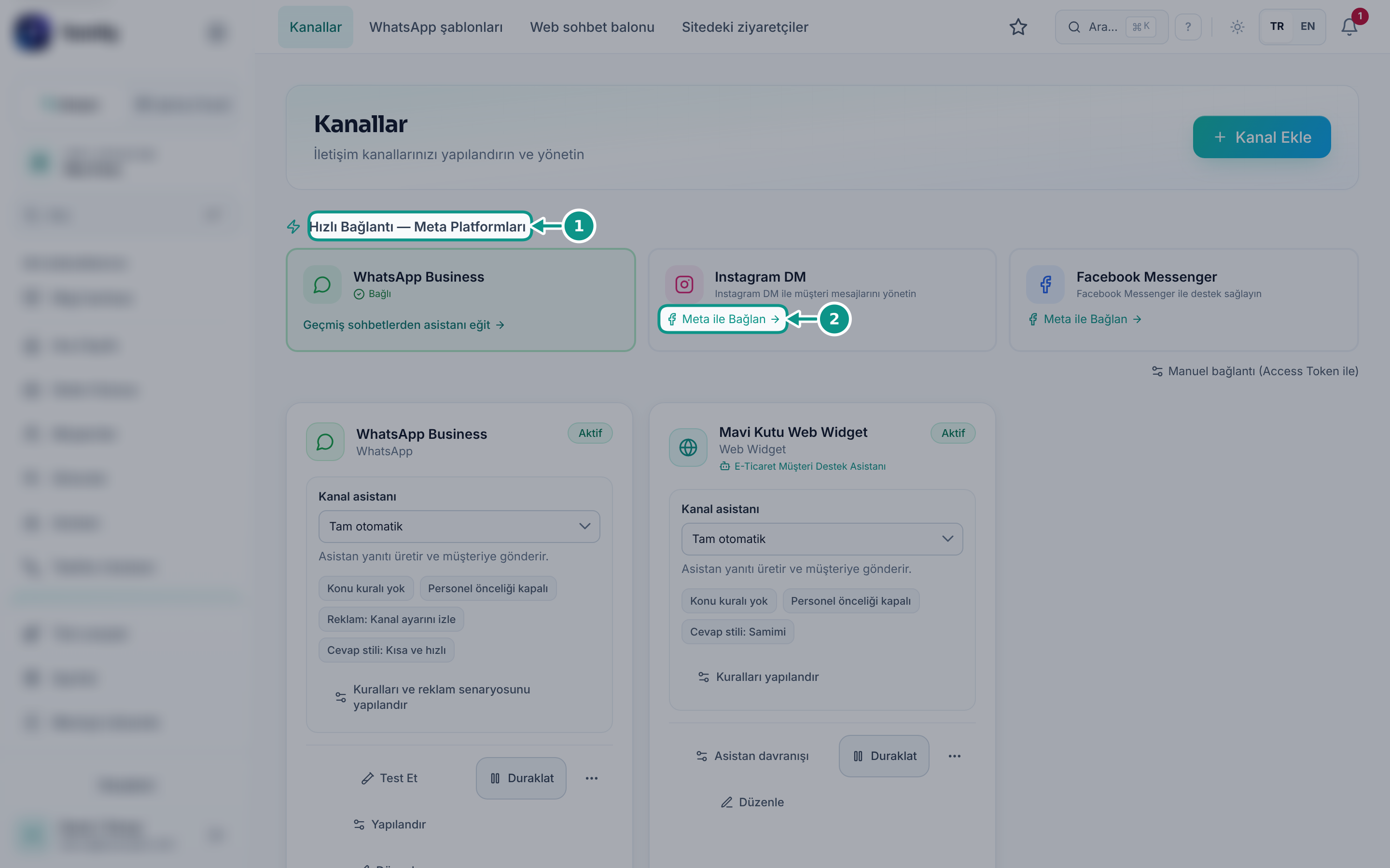 WhatsApp hattının bağlantısını takip etmek: Meta bağlantı durumunu okuyun