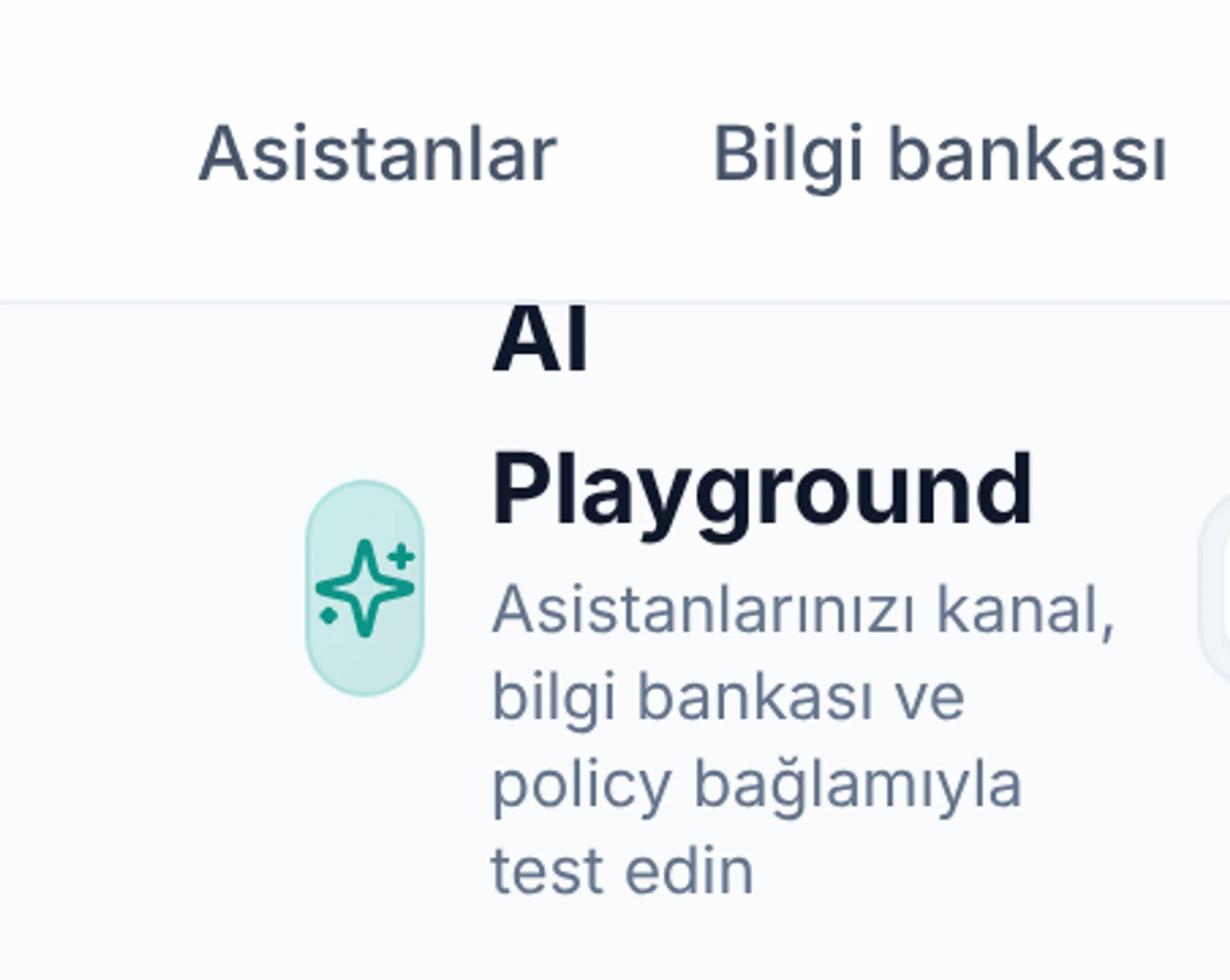Asistanın rezervasyon yanıtını nasıl sınarım?: Doğru prova bağını seçin