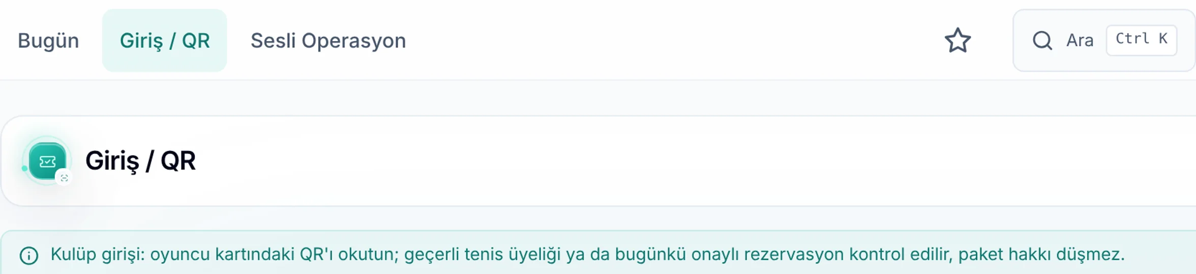 Günün rezervasyonlarını ve giriş durumunu takip etmek: Bugünün listesini okuyun