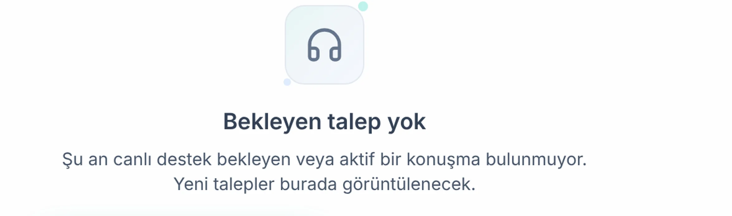 Asistan oyuncuyu bana devretti; ne yapmalıyım?: Boş kuyruğu doğru okuyun