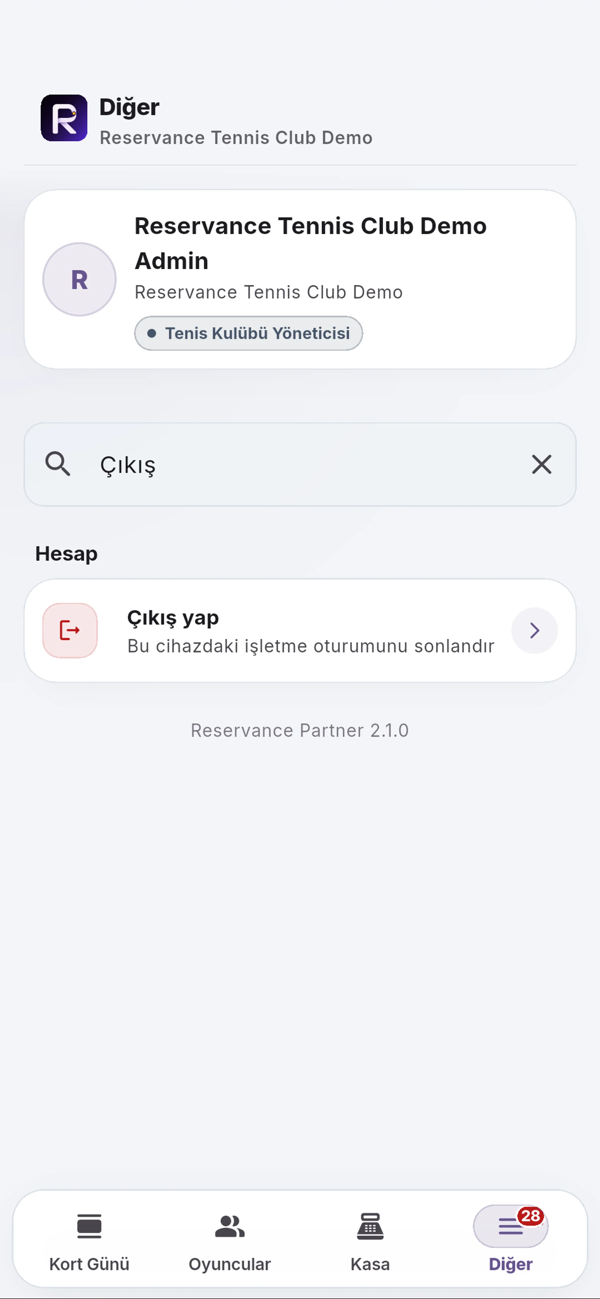 Çıkış onayını açın için yakın görünüm