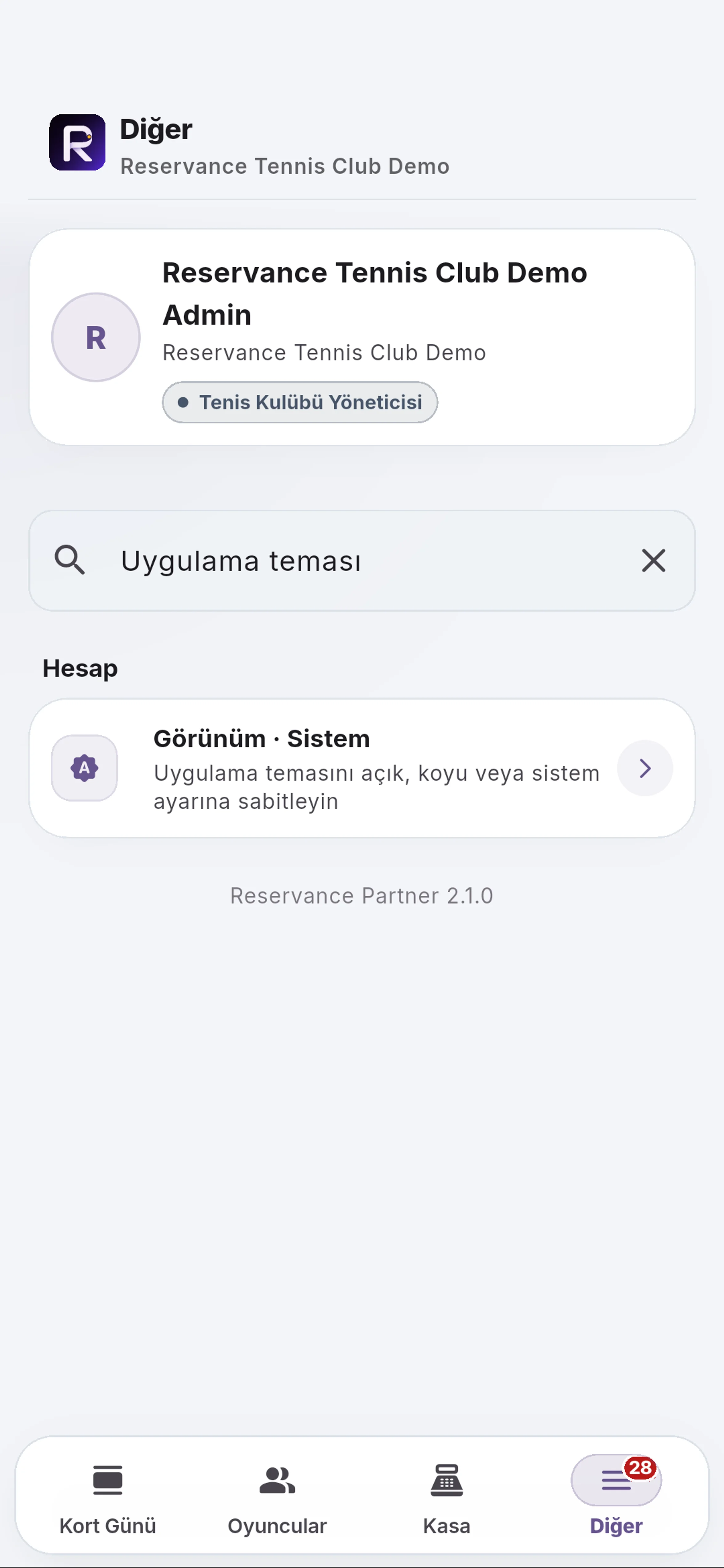 Görünüm seçeneklerini açın için yakın görünüm
