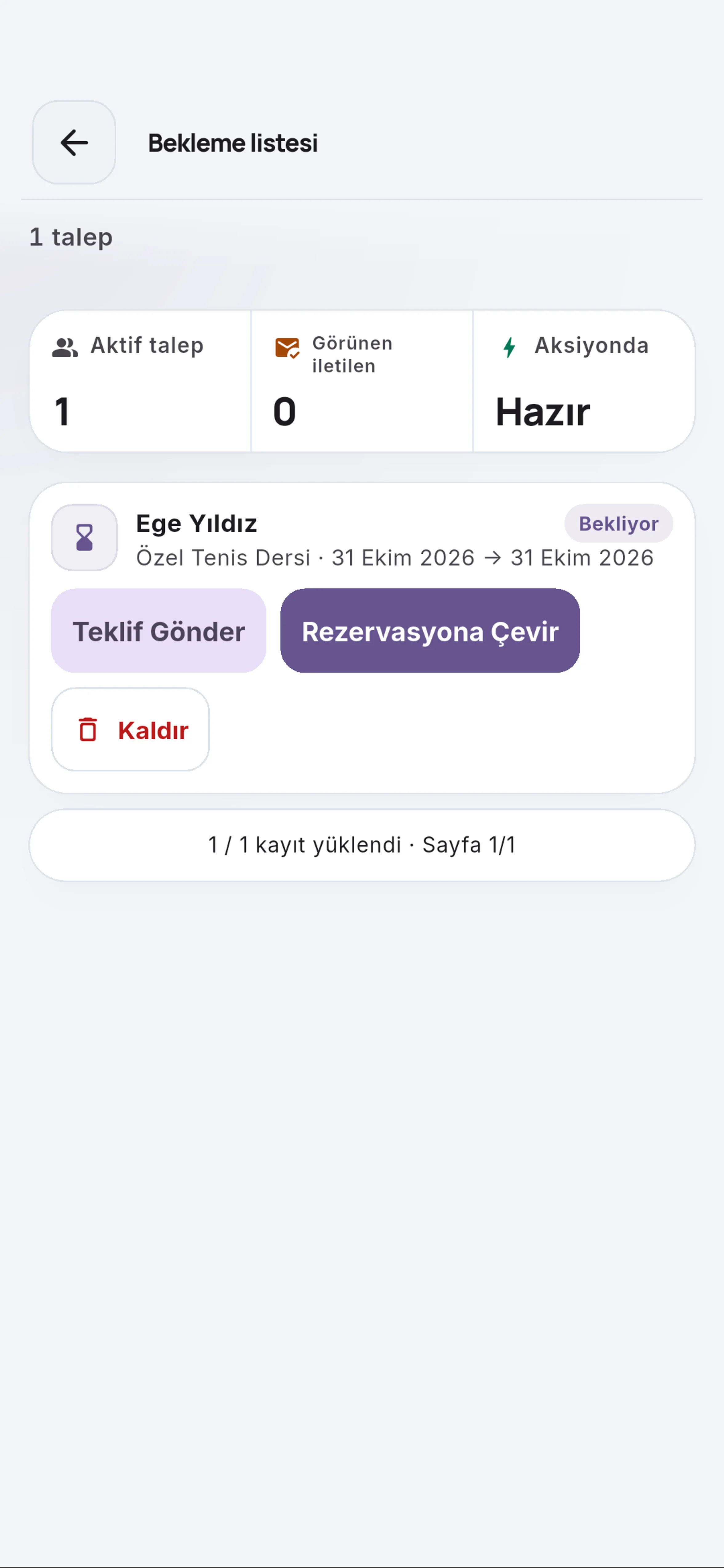 Kaldırma kararını ayırın için yakın görünüm