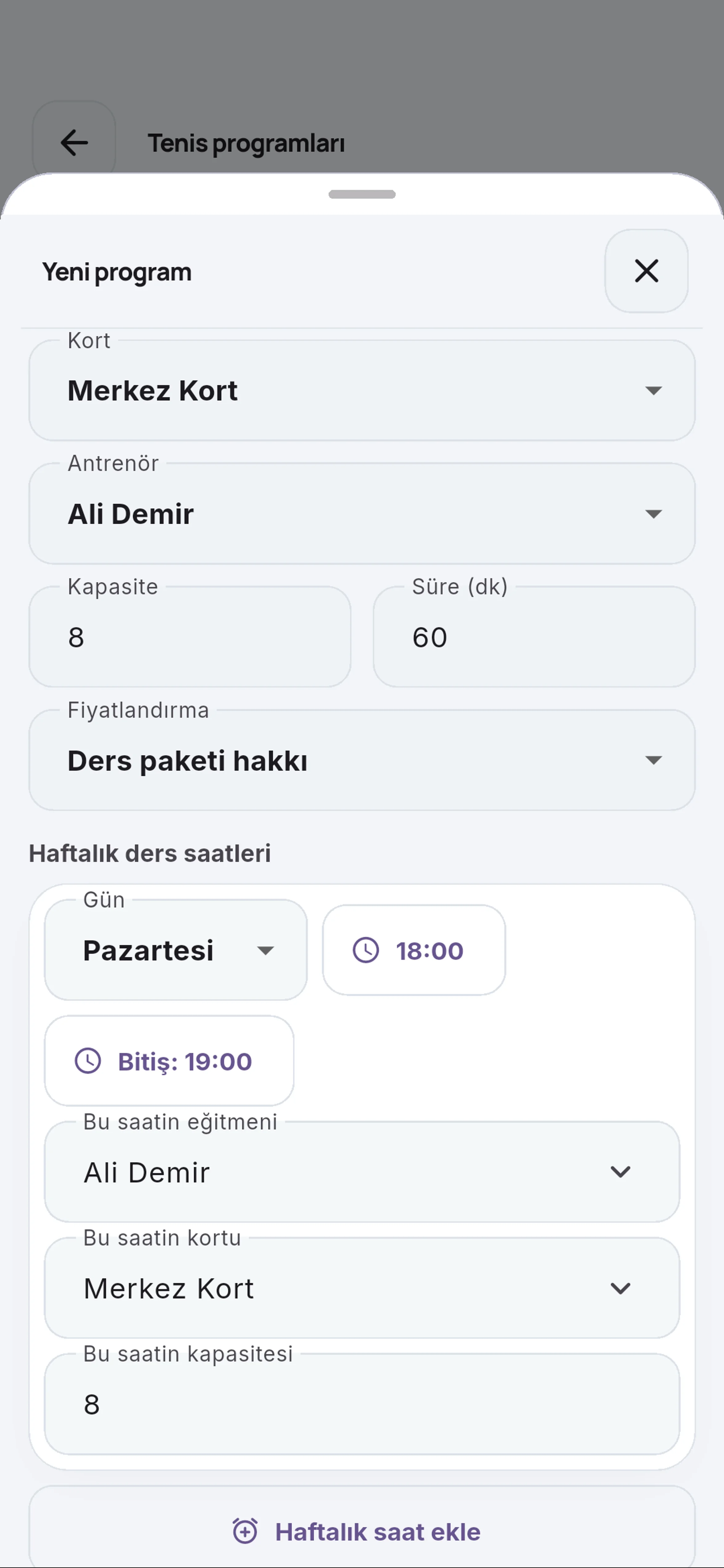 Kapasiteyi kontrol edin için yakın görünüm
