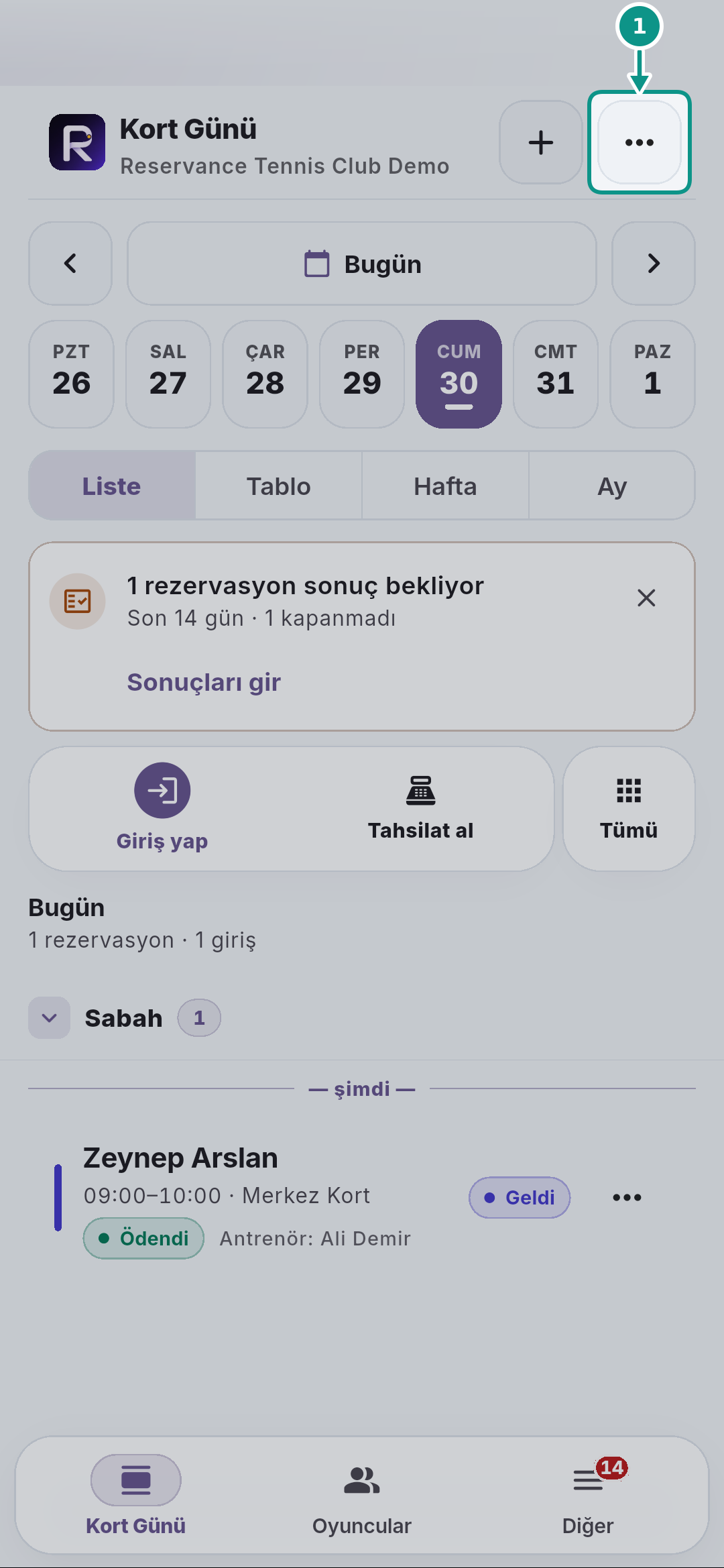 Kort Günü: tarih, görünüm ve filtreler: Seçenekleri açın