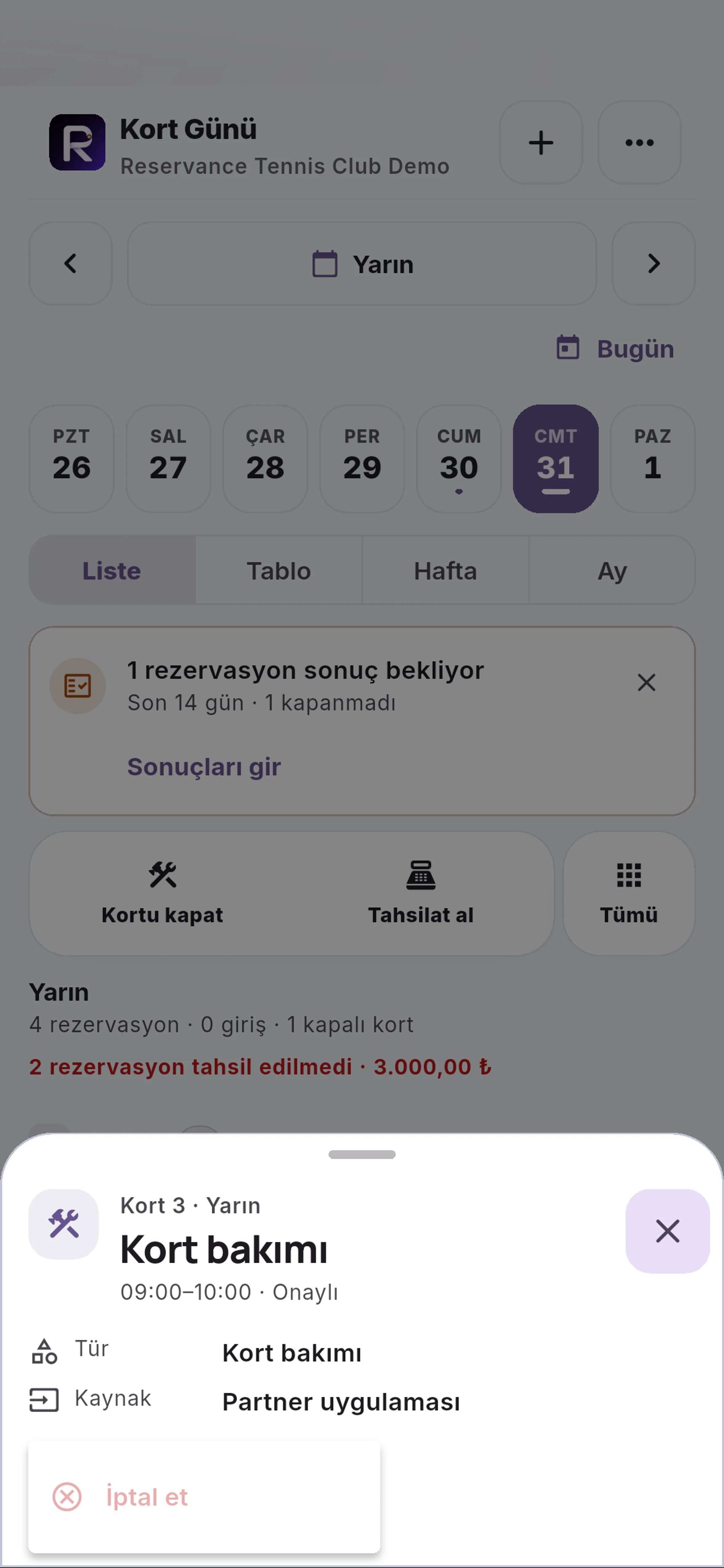 Kapamayı kaldırmayı açın için yakın görünüm