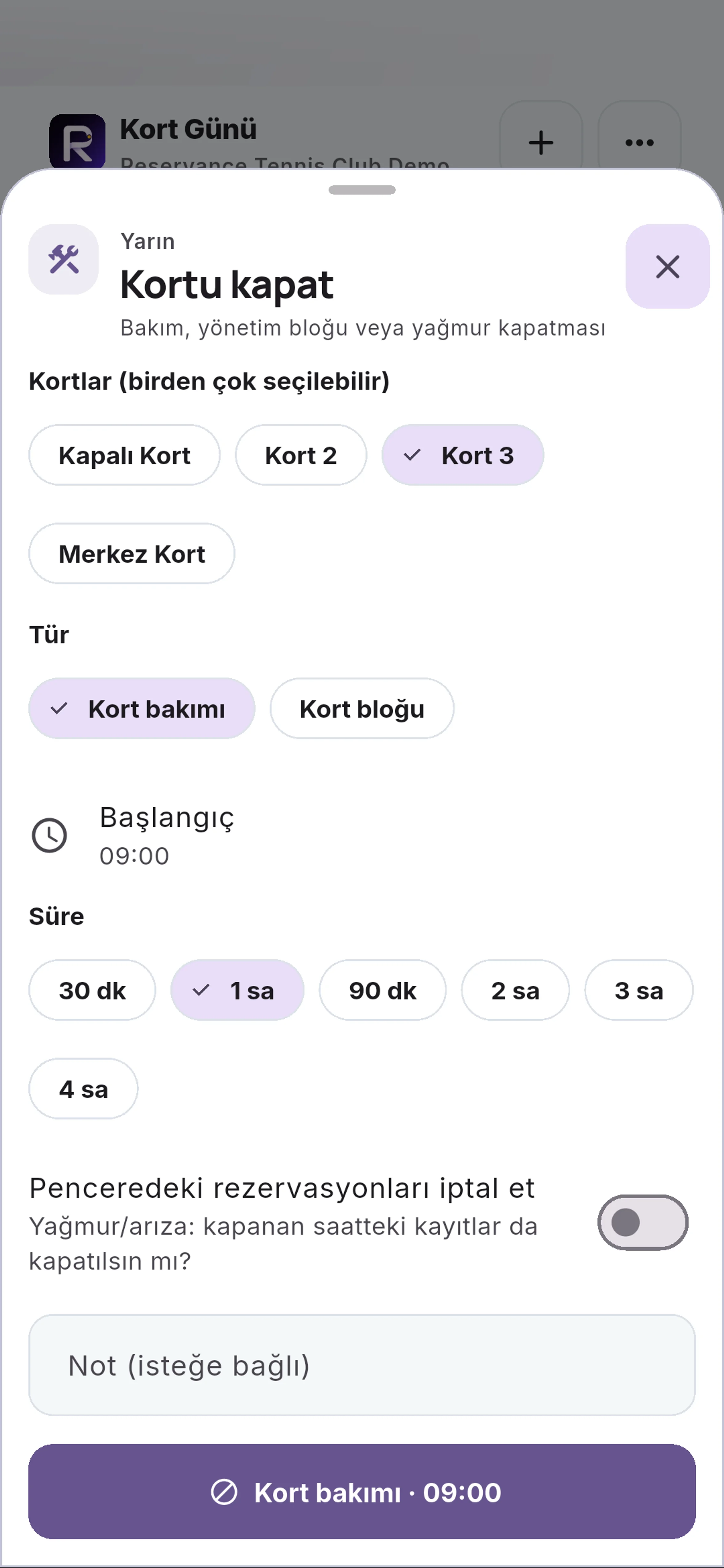 Saat ve süreyi okuyun için yakın görünüm