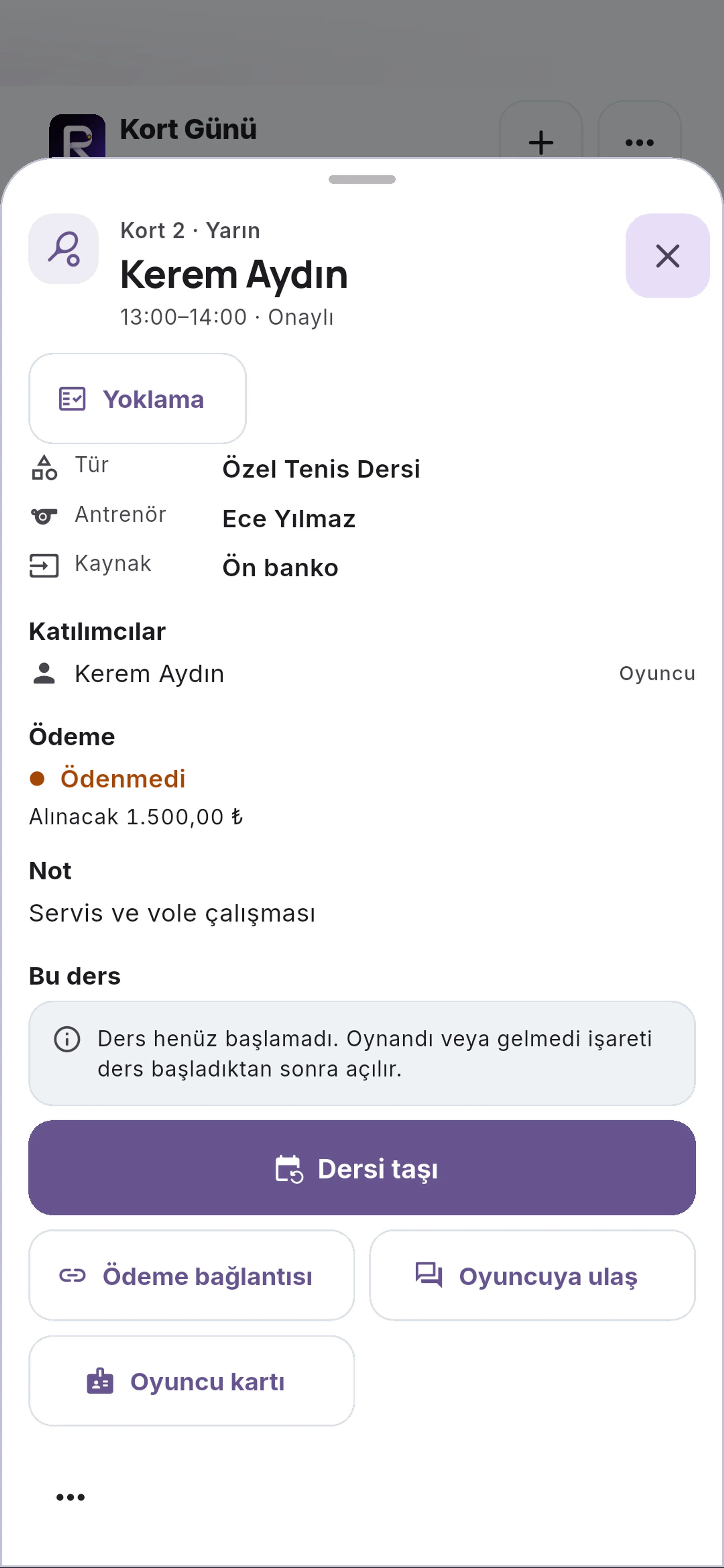 Mevcut ödemeyi okuyun için yakın görünüm