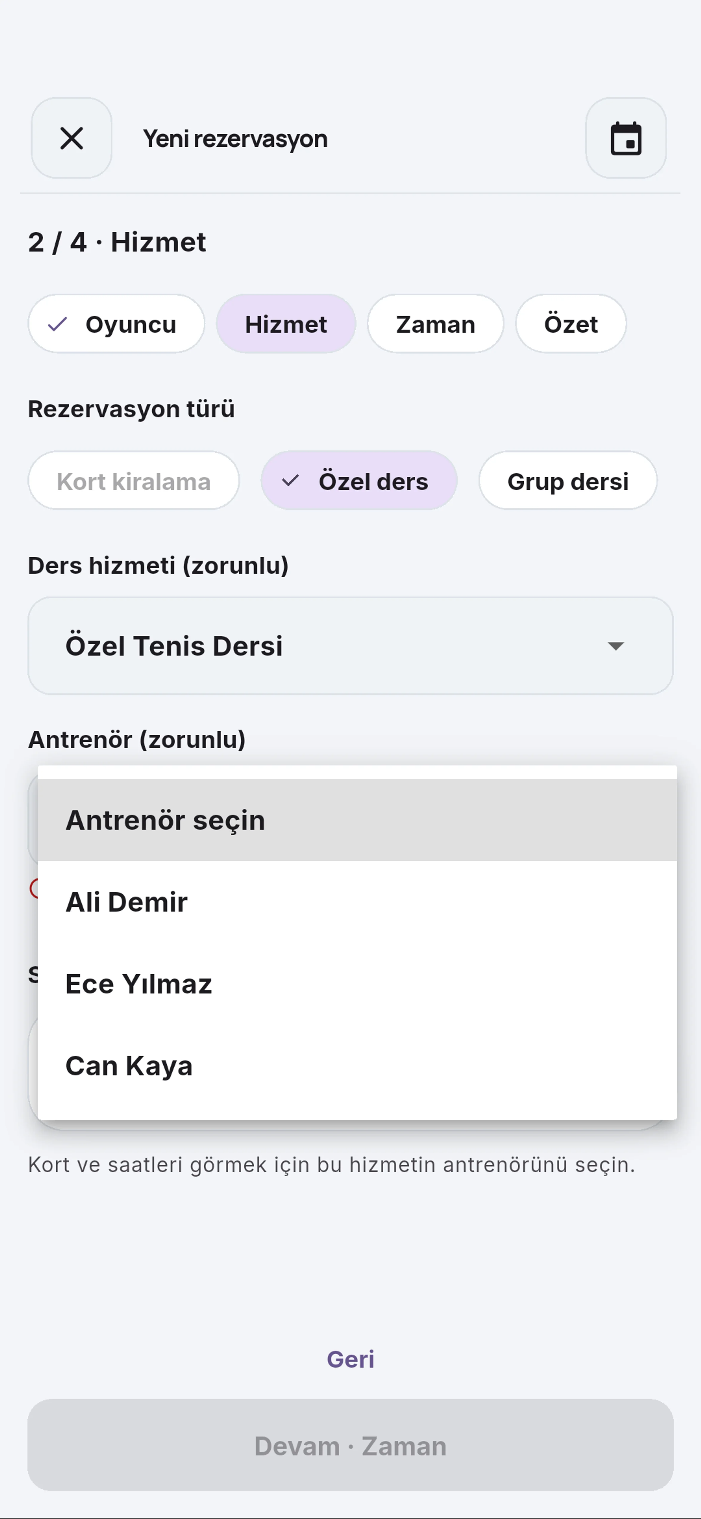 Ali Demir için yakın görünüm