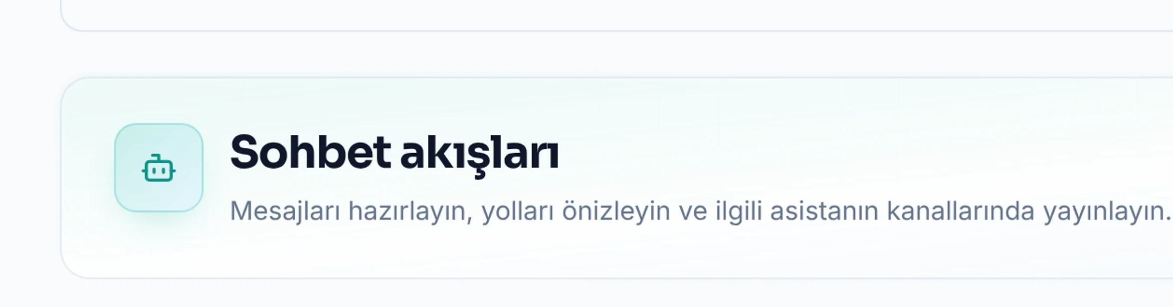 Oyuncuyu menüyle doğru hizmete nasıl yönlendiririm?: Kapsamı belirleyin