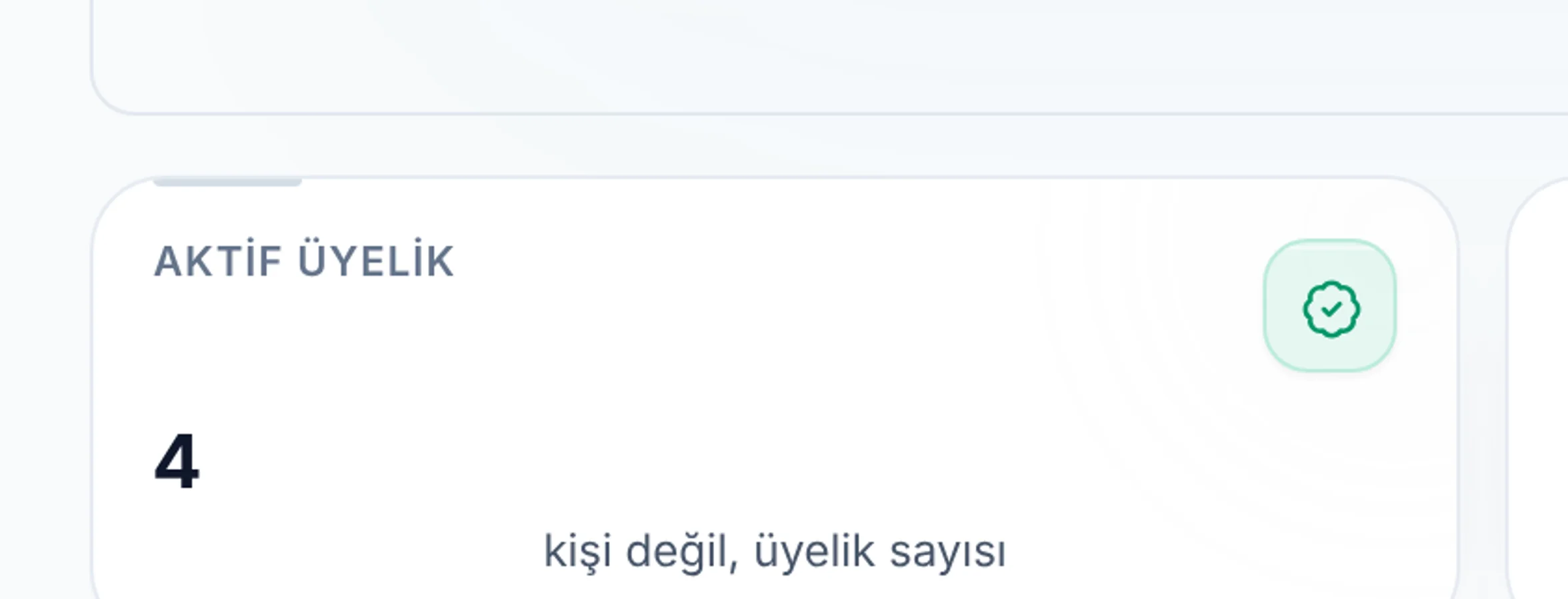 Üye ödeme yapmadı; üyeliği nasıl takip ederim?: Üyeliğin durumunu okuyun