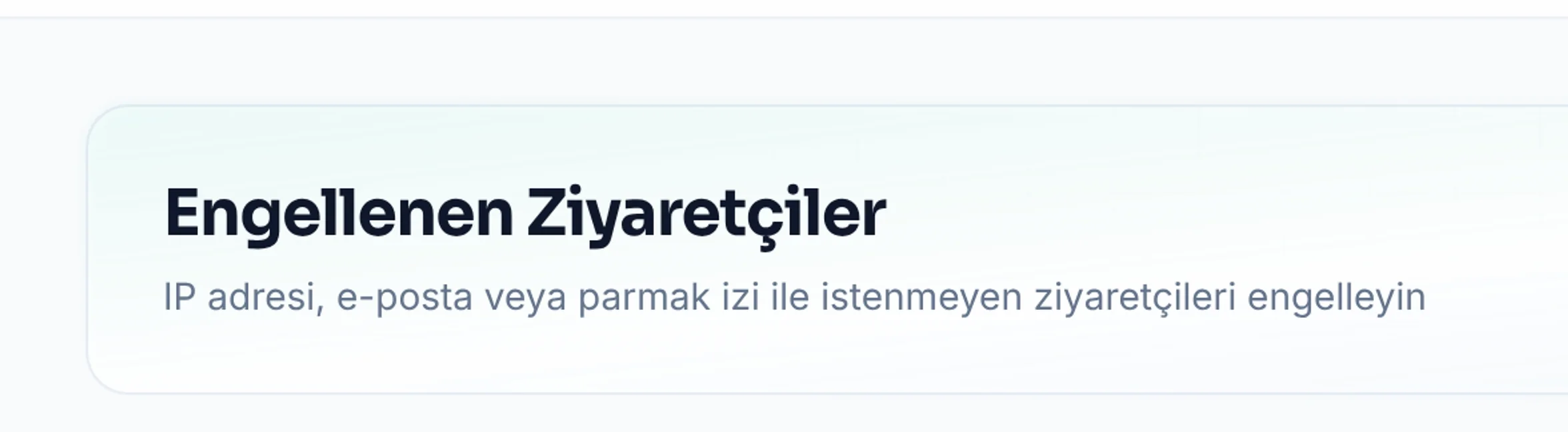 İstenmeyen site mesajlarını nasıl sınırlarım?: Kapsamı belirleyin
